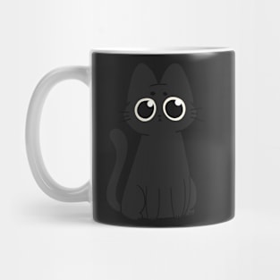 Black cat Mug